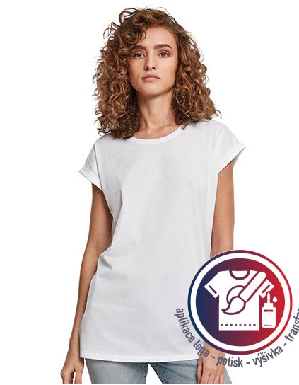 Ladies Organic Extended Shoulder Tee  G_BY138