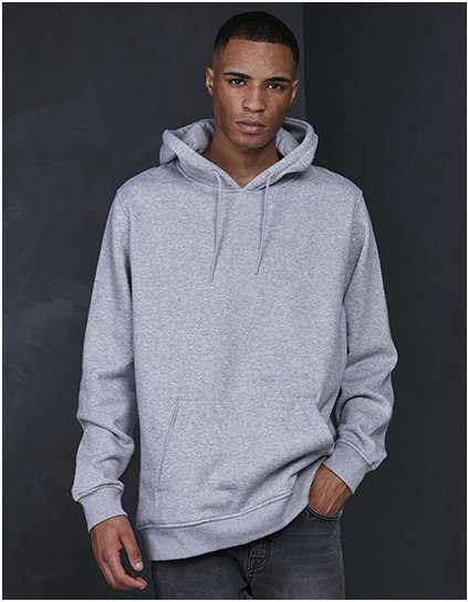 Basic Oversize mikina s kapucí (Barva Black, Velikost S)