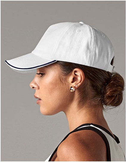 Autentický 5 panelový uzávěr - Piped Peak (Barva Black, Velikost One Size)