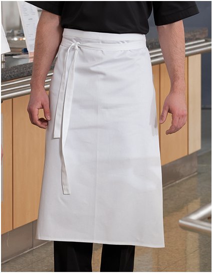 Pasová zástěra 100 x 80 cm (Barva Black, Velikost 100 x 80 cm)