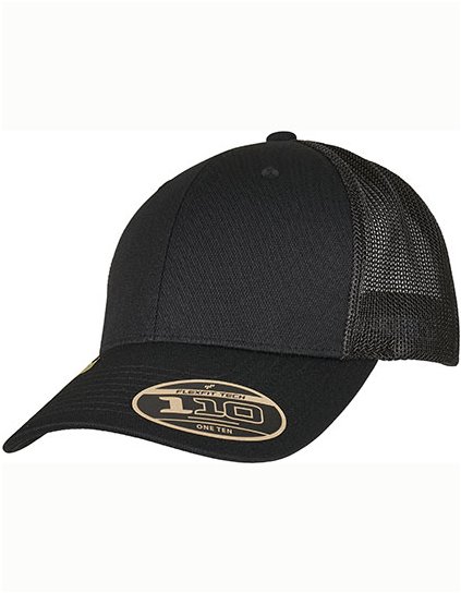 Recycled Alpha Shape Trucker čepice (Barva Black, Velikost One Size)