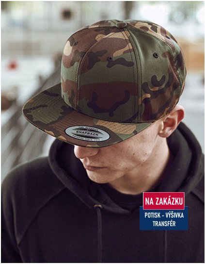 Camo Classic Snapback Cap  G_FX6089CF