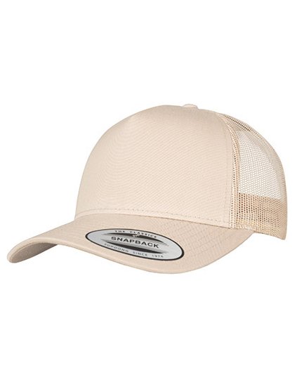 5panelová Retro Trucker čepice (Barva Black, Velikost One Size)