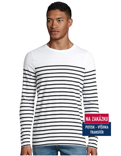 Men´s Long Sleeve Striped T-Shirt Matelot  G_L03099