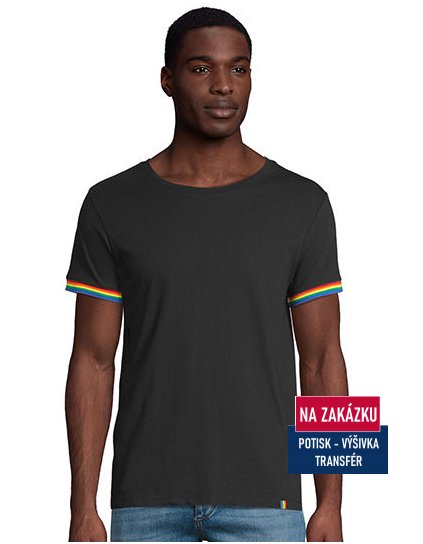 Men´s Short Sleeve T-Shirt Rainbow  G_L03108