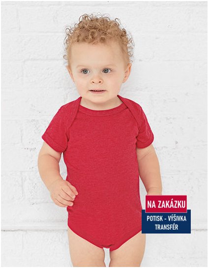 Infant Fine Jersey Short Sleeve Bodysuit  G_LA4424N