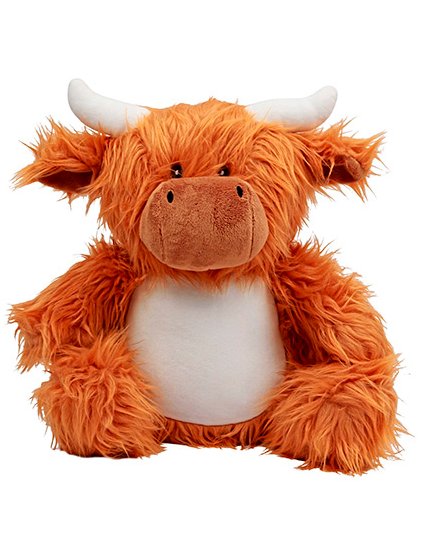 Kráva Plyšák  Highland (Barva Brown, Velikost L)