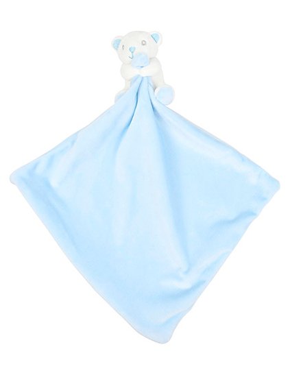 Dítě zvíře přikrývka s chrastítkem (Barva Blue Bear, Velikost One Size)