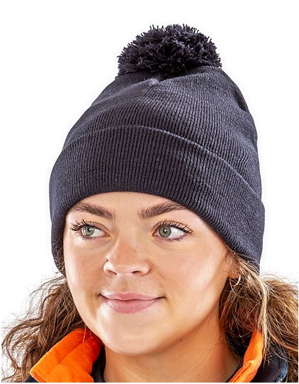 Čepice Pom Pom (Barva Red, Velikost One Size)