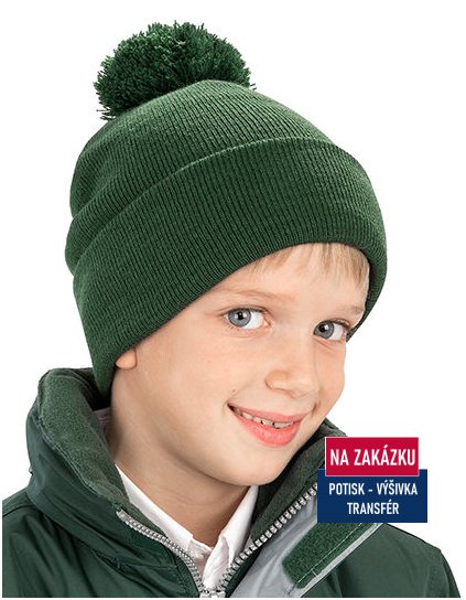 Junior Pom Pom Beanie  G_RC028J