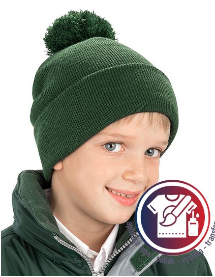 Junior Pom Pom Beanie  G_RC028J