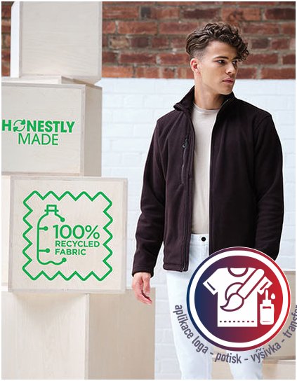 Honestly Made Recycled Full Zip Fleece Jacket  G_RG6180