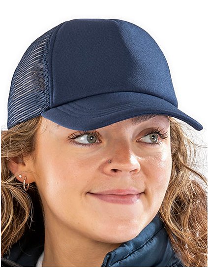Čepice Detroit ½ Mesh Truckers (Barva Red, Velikost One Size)