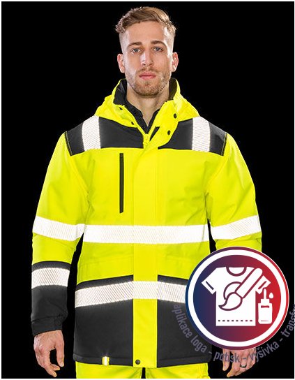 Printable Waterproof Softshell Safety Coat  G_RT475