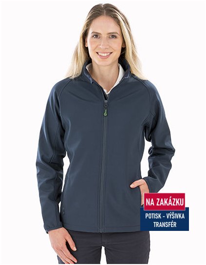 Womens Recycled 2-Layer Printable Softshell Jacket  G_RT901F