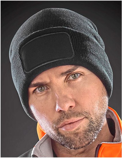 Čepice Recycled Thinsulate™ Printers Beanie (Barva Red, Velikost One Size)