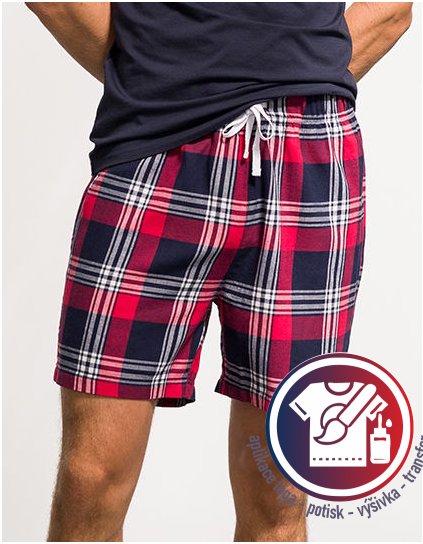 Men´s Tartan Lounge Shorts  G_SFM82