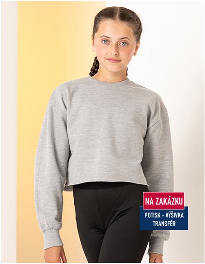 Kids Cropped Slounge Sweat  G_SM515