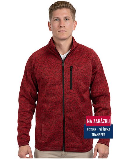 Men´s Full Zip Sweater Knit Jacket  G_BU3901