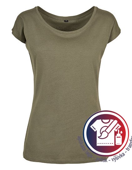 Ladies´ Wide Neck Tee  G_BYBB013