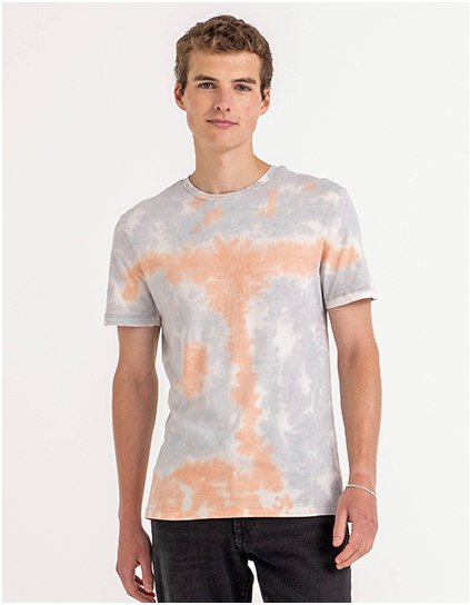Tie-Dye T (Barva Blue Cloud, Velikost XS)