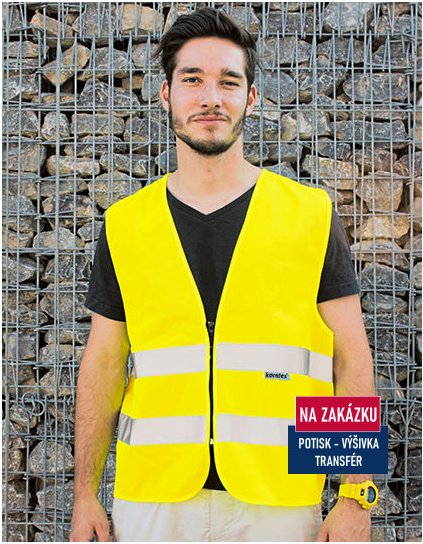 Safety Vest With Zipper  G_KX217