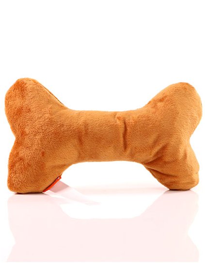 Hračka pro psy Plyšová hračka MiniFeet® s funkcí praskání (Barva Brown, Velikost One Size)