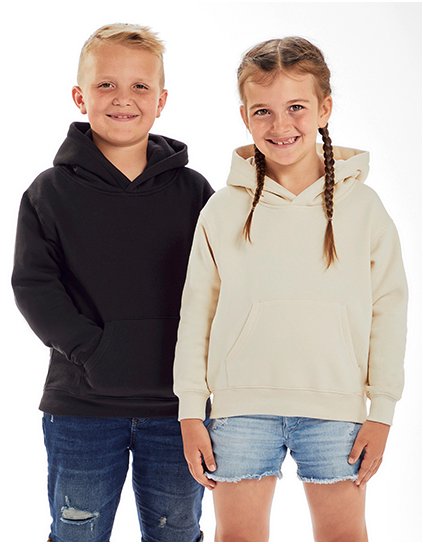 Dětská basic  mikina s kapucí (Barva Black, Velikost 2-3 years)
