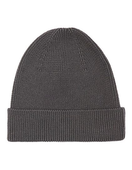 Čepice 1x1 žebra (Barva Charcoal, Velikost One Size)