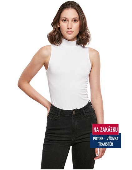 Ladies Sleeveless Turtleneck Body  G_BY235