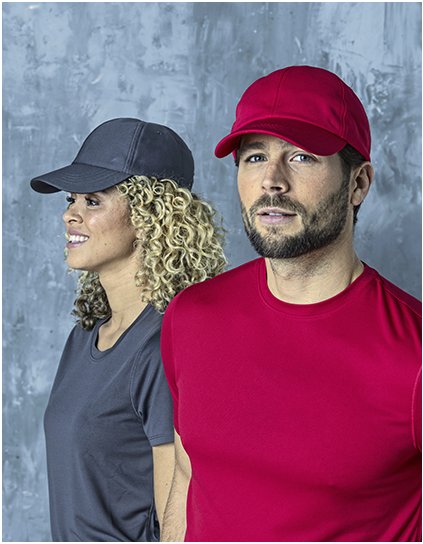 Cerus Cool Fit 6panelová čepice (Barva Storm Grey, Velikost One Size)