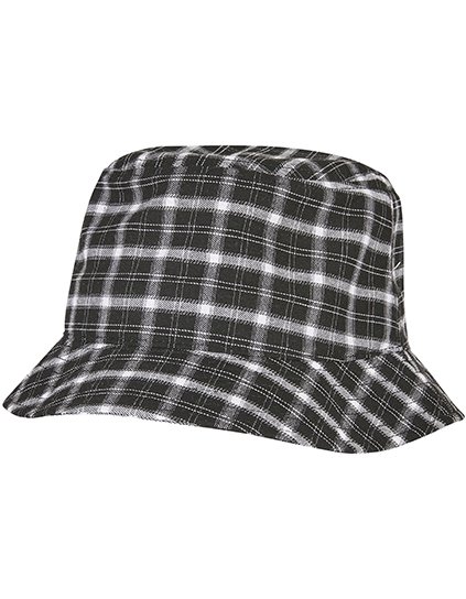 Check Bucket Hat (Barva Black-Grey Check, Velikost One Size)