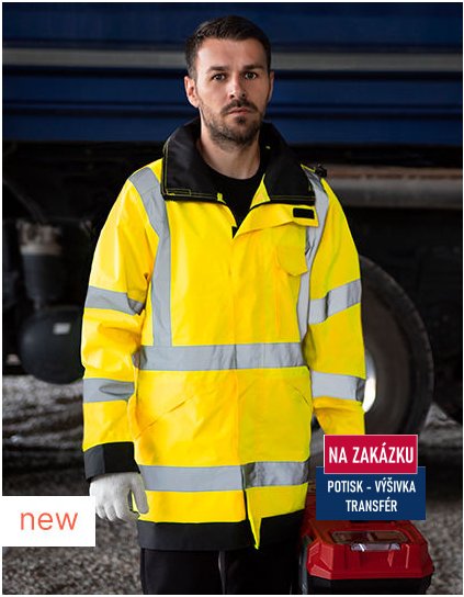 Hi-Vis Light Rain Jacket Kaunas  G_KX020