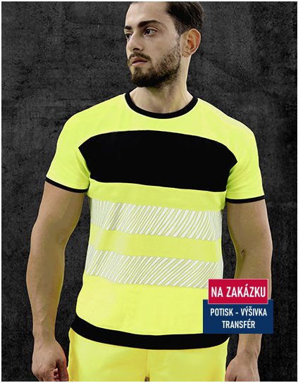 EOS Hi-Vis Workwear T-Shirt With Printing Area  G_KX1000