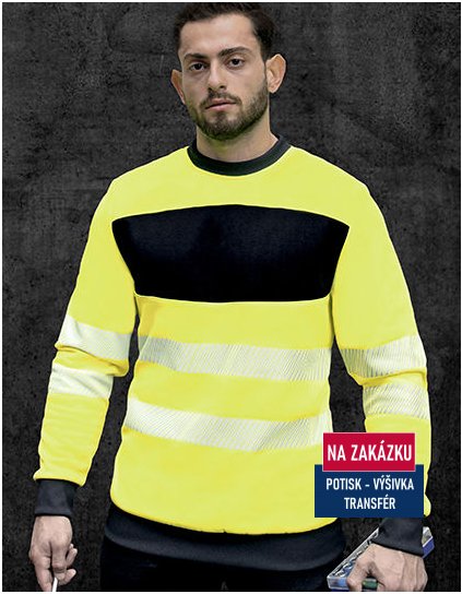 EOS Hi-Vis Workwear Sweatshirt With Printing Area  G_KX1001