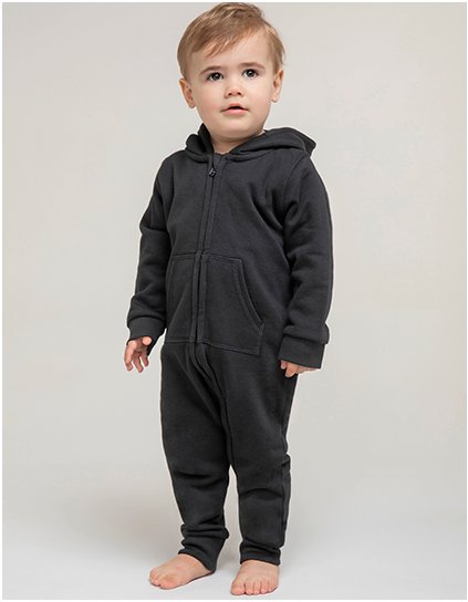 Batolecí fleece vše v jednom (Barva Heather Grey, Velikost 6/12 months)