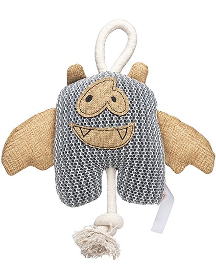 Plyšová hračka MiniFeet® Psí netopýr (Barva Grey, Velikost One Size)