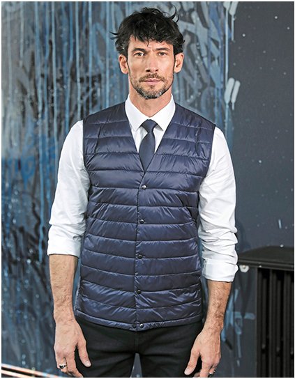 Pánská lehká bodywarmer Arthur (Barva Deep Black, Velikost S)