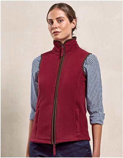 Dámská fleecová vesta a "Artisan". (Barva Black (ca. Pantone Black C), Velikost XS)