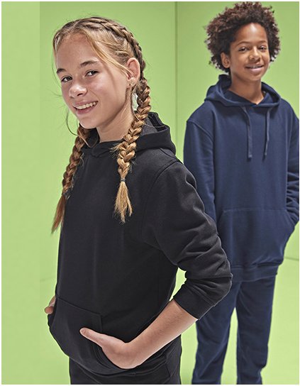Dětská mikina s kapucí ID.333 (Barva Navy, Velikost 3/4 (98/104))