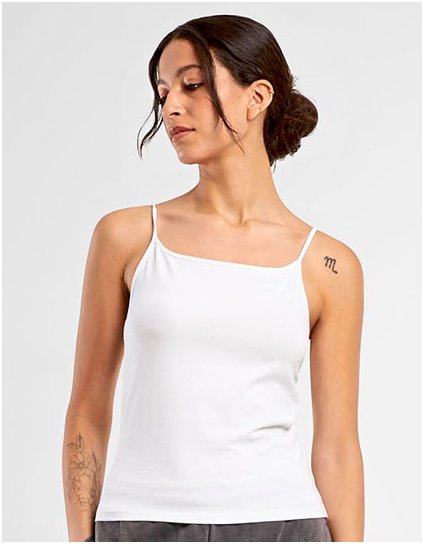 Dámské  Stretch Jersey Krátký Slim Top (Barva Black, Velikost XS)