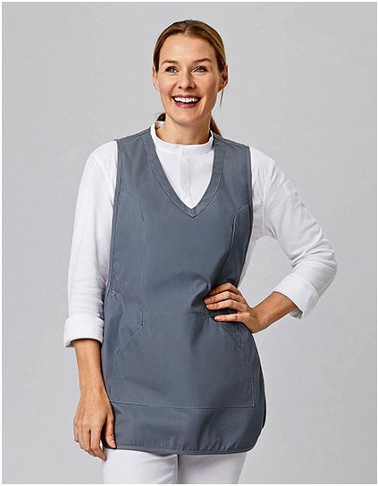 Throwover Zástěra Soft- Tričkoouch (Barva White, Velikost I (36-42))
