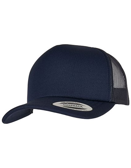 YP Classics® Classic zakřivená kšiltovka Trucker Foam Foam (Barva Navy, Velikost One Size)