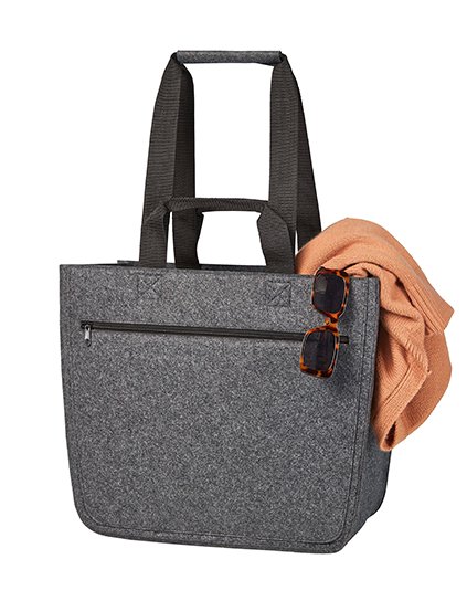Felt nákupní taška softbasket (Barva Anthracite, Velikost 44 x 37 x 30 cm)