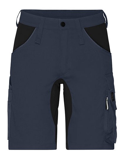 Pracovní oděvy Stretch-Bermuda Slim Line (Barva Black, Velikost 42)