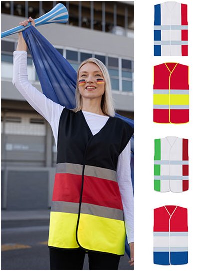 Národní bezpečnostní vesta a (Barva Black, Velikost S/M)