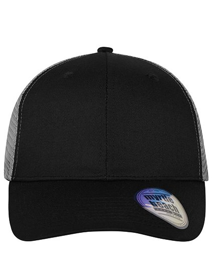 6 Panel Mesh čepice (Barva Red, Velikost One Size)