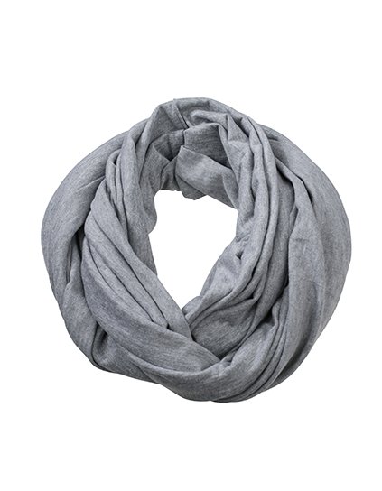 Heather Summer Loop-Scalf (Barva Black Melange, Velikost 75 x 80 cm)