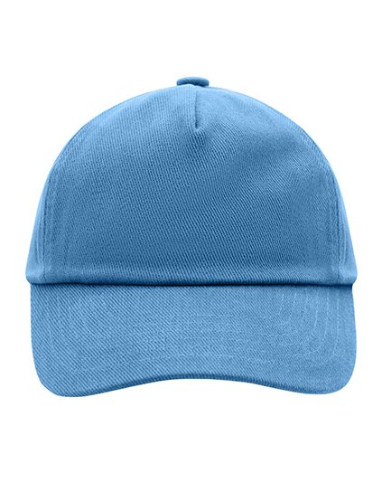 Dětská čepice s 5 panely (Barva Aqua, Velikost One Size)