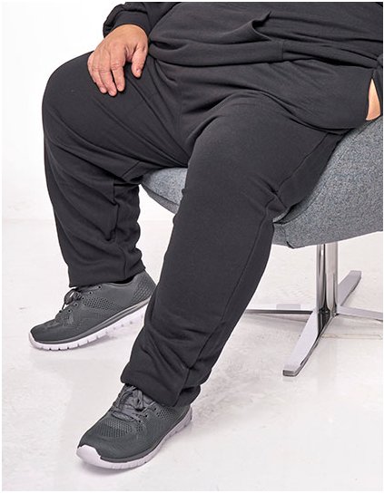Unisexové relaxační kalhoty (Barva Black, Velikost 4XL)